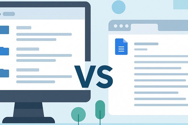 How Scrivener Compares to Google Docs for Long-Form Writers